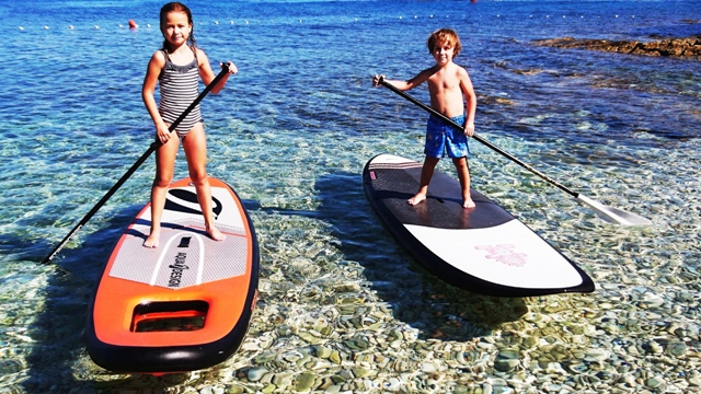 stand up paddling island brac croatia